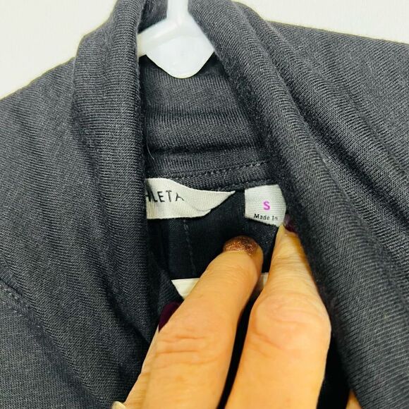 Athleta black lightweight cowl neck tunic - Picture 8 of 9